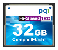 PQI Compact Flash Card 120x, отзывы