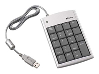 Targus Mini Keypad with Hub PAKP004E Silver USB, отзывы