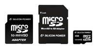 Silicon Power micro SDHC Card Class 4 Dual Adaptor Pack, отзывы