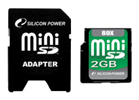 Silicon Power MiniSD 2Gb 80X, отзывы