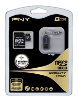 PNY MicroSDHC Mobility Pack, отзывы