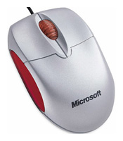 Microsoft Notebook Optical Mouse Silver-Red USB, отзывы