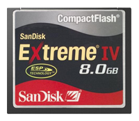 Sandisk Extreme IV CompactFlash, отзывы