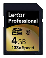 Lexar SDHC Professional 133x, отзывы