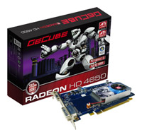 GeCube Radeon HD 4650 600Mhz PCI-E 2.0 512Mb 1000Mhz 128 bit DVI TV HDMI HDCP YPrPb, отзывы
