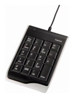 HAMA Slimline Keypad SK220 Silver-Black USB, отзывы