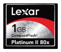 Lexar Platinum II 80X CompactFlash, отзывы