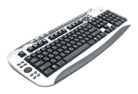 JiiL OfficeMedia Keyboard Silver-Black PS/2, отзывы