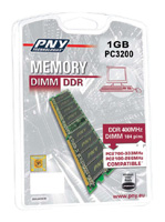 PNY Dimm DDR 400MHz 1GB, отзывы