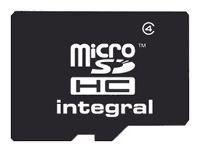 Integral microSDHC Class 4 + SD adapter, отзывы
