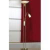 Торшер 1 плафон с дополнительной подсветкой lussole fontecchio матовое золото Lussole LSN-7845-02, отзывы