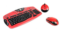 Thermaltake Xaser RF Wireless Office Keyboard and Mouse A2212 Red PS/2, отзывы