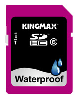 Kingmax Waterproof SDHC Class 6, отзывы
