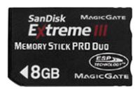 Sandisk Memory Stick PRO Duo Extreme III, отзывы