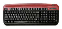 Oklick 300 M Office Keyboard Red USB+PS/2, отзывы