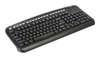 Oklick 320 M Multimedia Keyboard Black USB+PS/2, отзывы