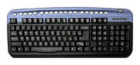 Oklick 320 M Multimedia Keyboard Blue PS/2, отзывы