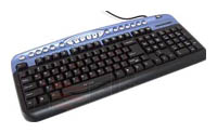 Oklick 330 M Multimedia Keyboard Blue USB+PS/2, отзывы