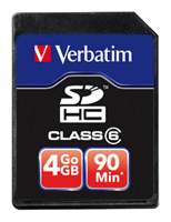 Verbatim HD Video SDHC, отзывы