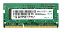 Apacer DDR3 1066 SO-DIMM 1Gb, отзывы