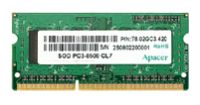 Apacer DDR3 1066 SO-DIMM 4Gb, отзывы