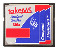 TakeMS CompactFlash Card HyperSpeedQP 120x PE, отзывы