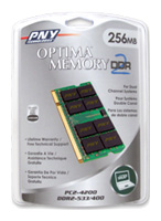 PNY Sodimm DDR2 533MHz 256MB, отзывы