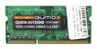 Qumo DDR3 1333 SO-DIMM 2Gb, отзывы