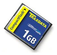 Traxdata CompactFlash 52X, отзывы