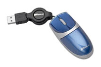 Targus Mini Optical Retractable Mouse PAUM011Y04E Blue USB, отзывы