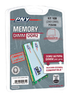 PNY Dimm DDR2 667MHz kit 1GB (2x512MB), отзывы
