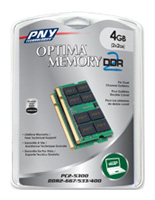 PNY Sodimm DDR2 667MHz kit 4GB (2x2GB), отзывы