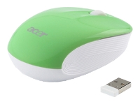 Acer Wireless Optical Mouse LC.MCE0A.010 White-Green USB, отзывы