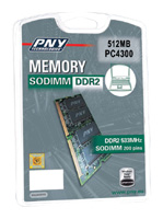 PNY Sodimm DDR2 533MHz 512MB, отзывы