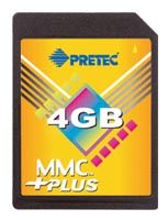 Pretec MMC Plus 4Gb, отзывы