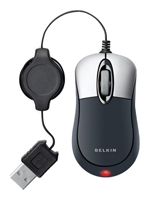 Belkin Mouse Mini Travel Mouse F5L016-USB Silver-Black, отзывы