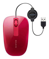 Belkin Retractable Comfort Mouse F5L051 Red USB, отзывы