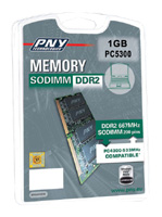 PNY Sodimm DDR2 667MHz 1GB, отзывы