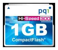 PQI Compact Flash Card 300x, отзывы