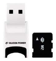 Silicon Power MemoryStick Micro M2 + Stylish USB Reader, отзывы