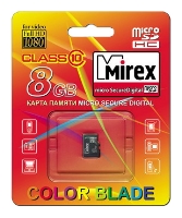 Mirex microSDHC Class 10, отзывы