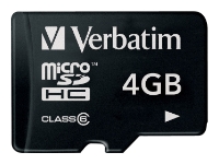 Verbatim microSDHC Class 6, отзывы