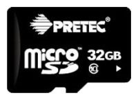 Pretec microSDHC Class 10 + SD adapter, отзывы