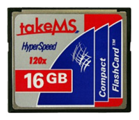 TakeMS CompactFlash Card HyperSpeed 120x, отзывы