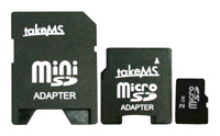 TakeMS Micro SD-Card 3in1 2GB, отзывы
