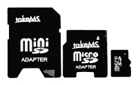TakeMS Micro SDHC-Card 3in1 Class 6, отзывы
