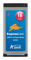 A-Data E703 ExpressCard 16GB, отзывы